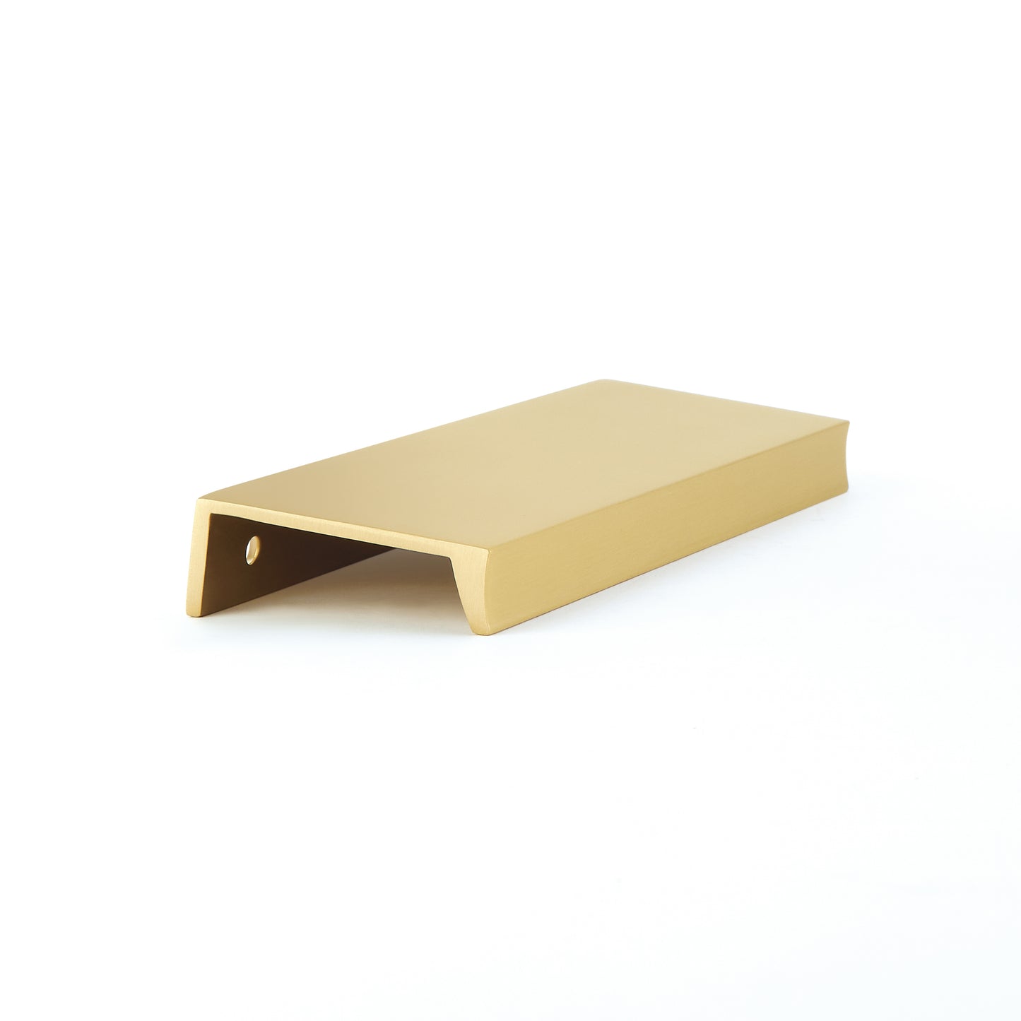 Schaub Sabre Edge Pull 5" Satin Brass