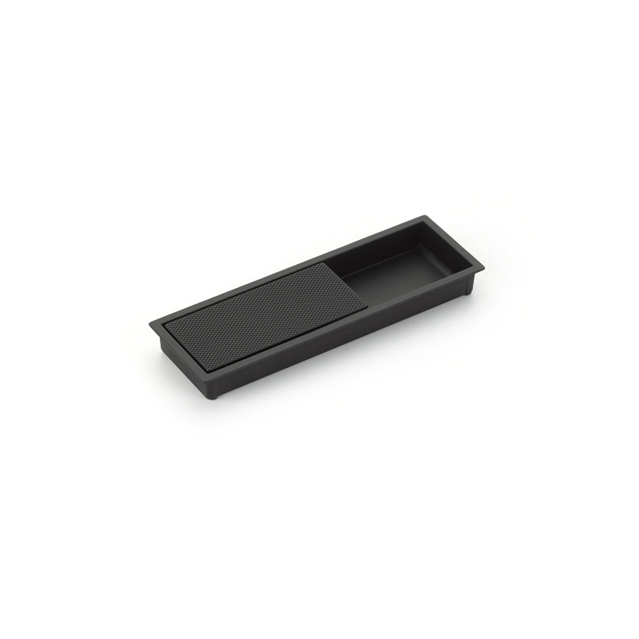 Schaub Modo Rectangular Recessed Pull 6-1/4" x 2" Matte Black