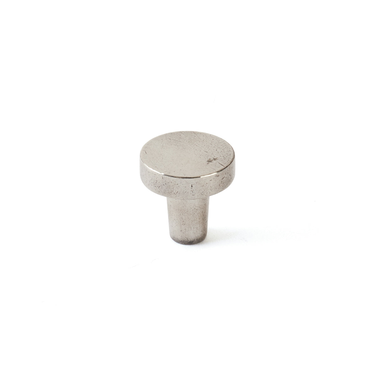 Schaub Turno Round Knob 1.25" Polished White Bronze