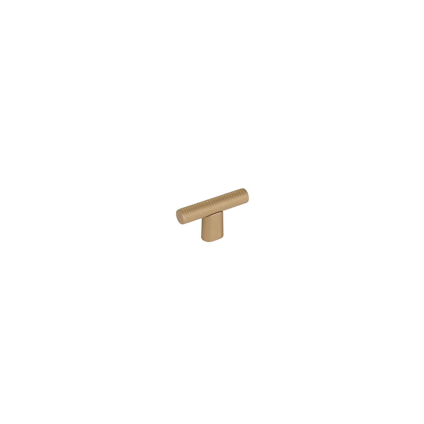 Schaub Monza T-Knob 2" Signature Satin Brass
