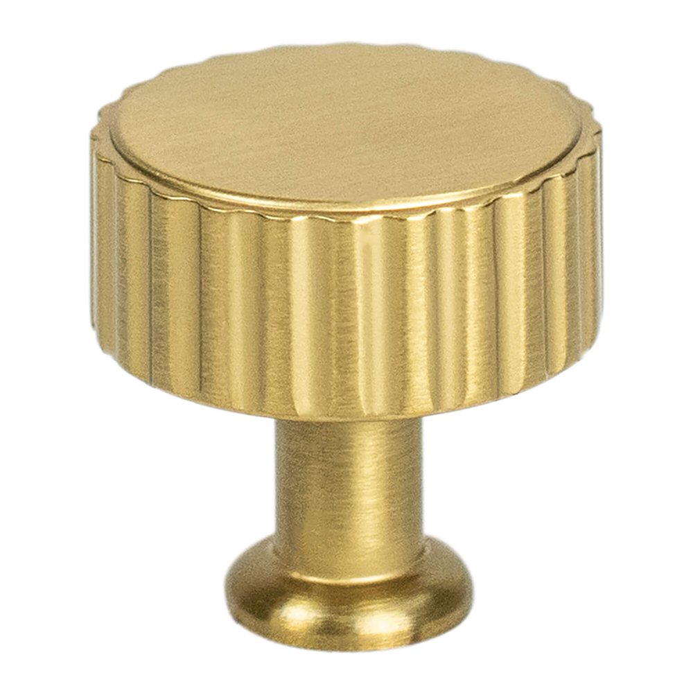 Berenson Cannelee Knob - Modern Brushed Gold