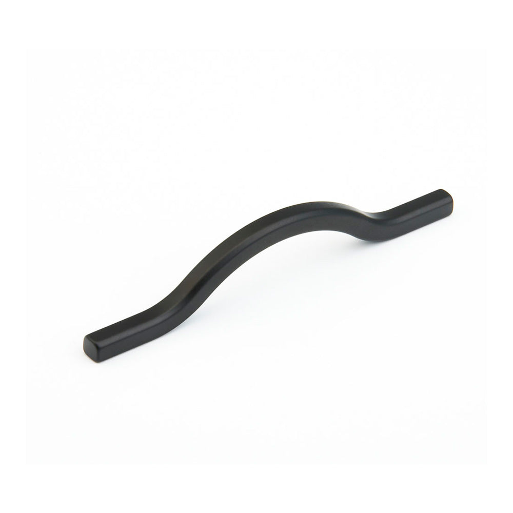 Schaub Sorrento Bowed Pull 96/5-1/16" Matte Black