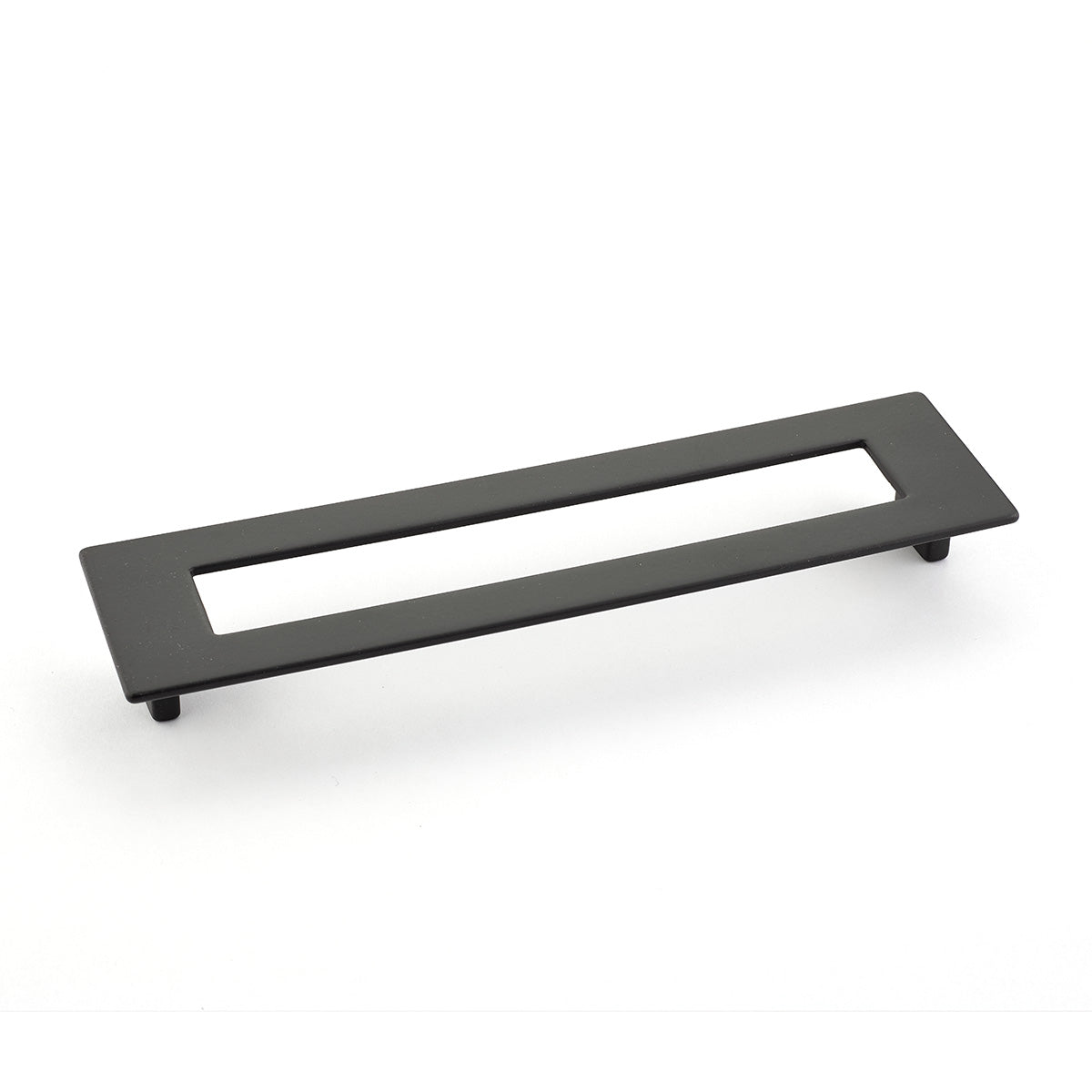 Schaub Finestrino Flat Rectangle Pull 7-1/2" Matte Black