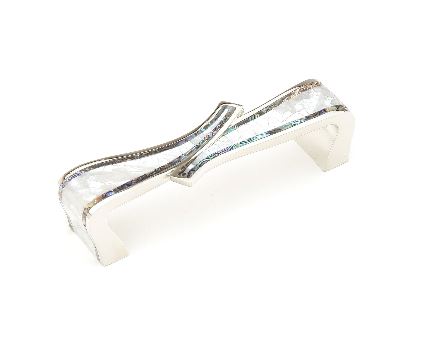 Schaub Avalon Bay Folded Pull Polished Nickel