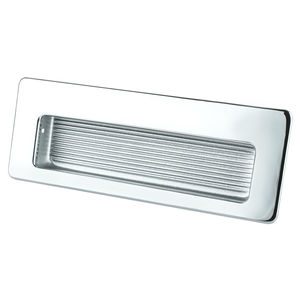 Berenson Zurich Recessed Pull - Polished Chrome