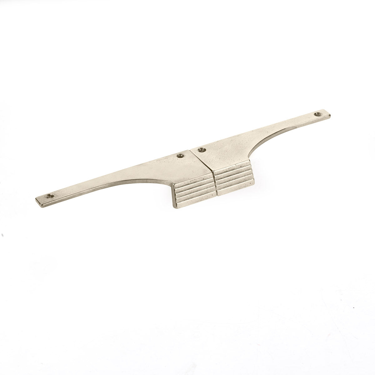 Schaub Stradella Edge Pull (Pair) 5" Polished White Bronze
