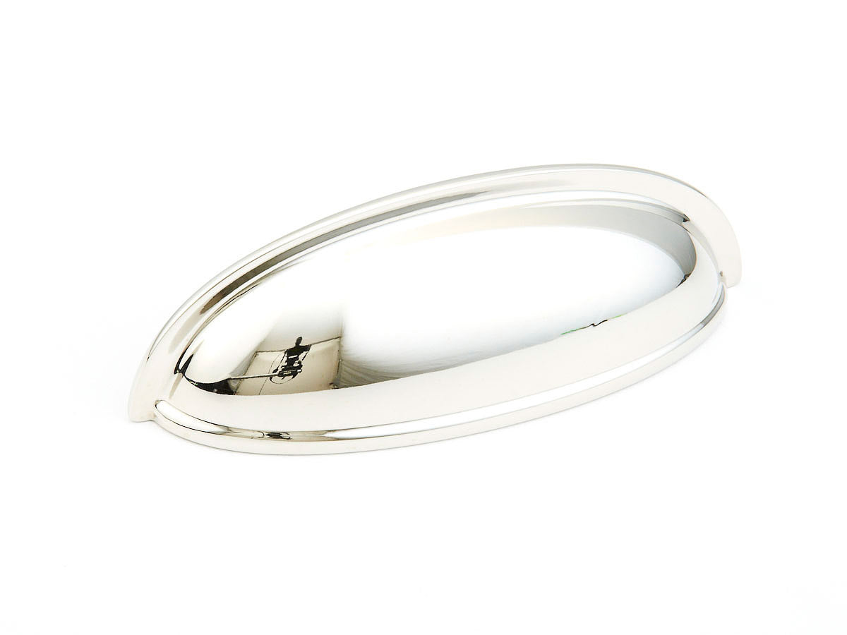 Schaub Traditional Cup Pull 3" Polished Nickel