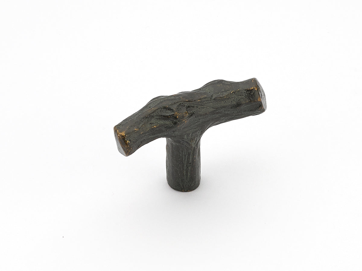 Schaub Mountain Twig T-Knob 2" Verde Imperiale