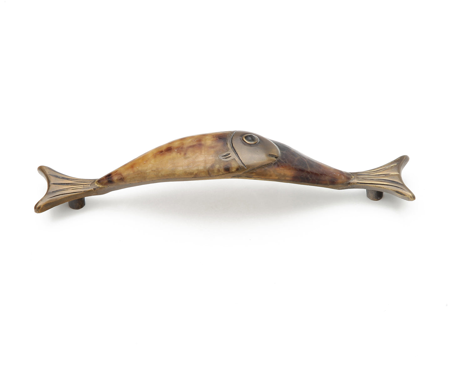 Schaub Tiger Penshell Pull 4-1/2" Fish Design