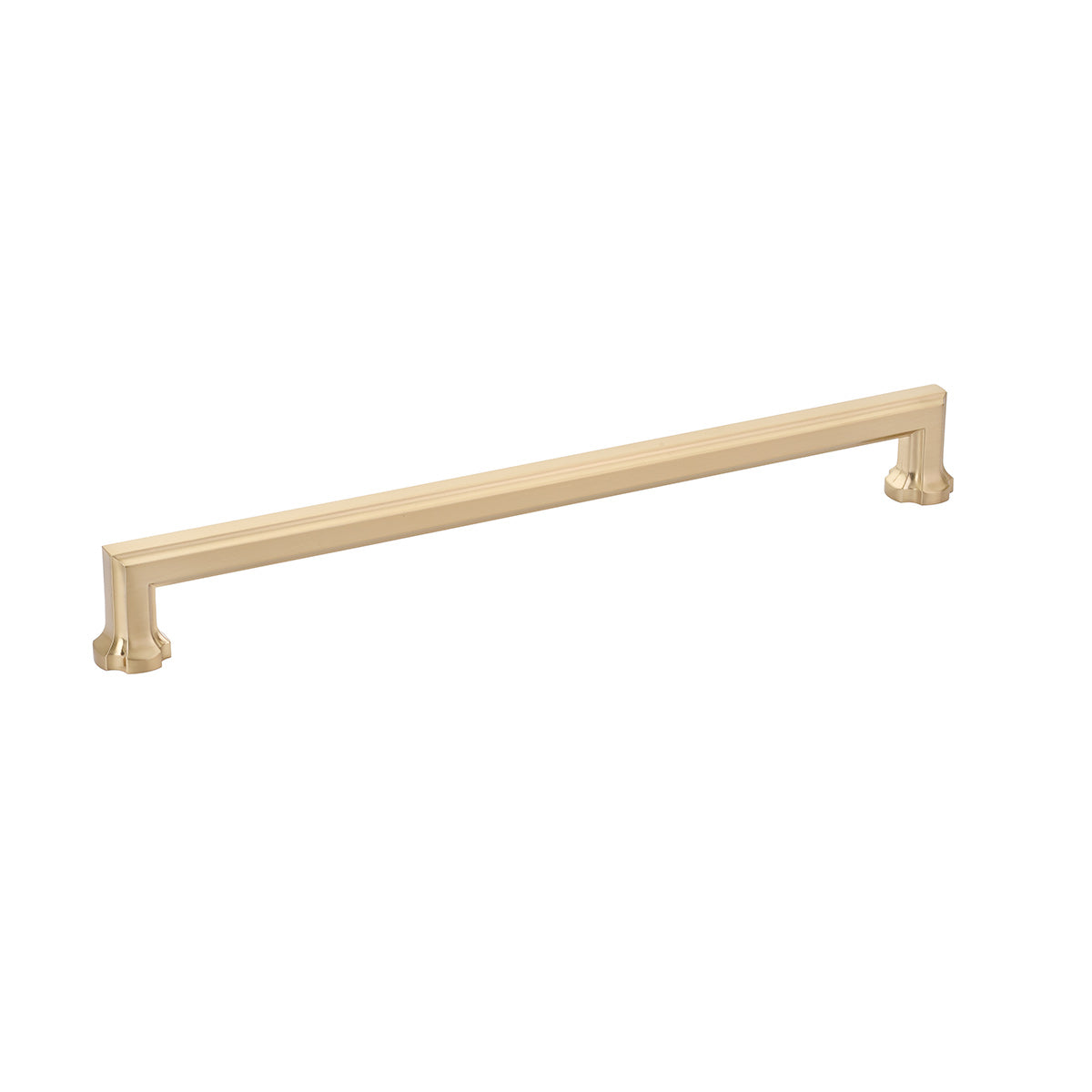 Schaub Empire Pull 15" Signature Satin Brass