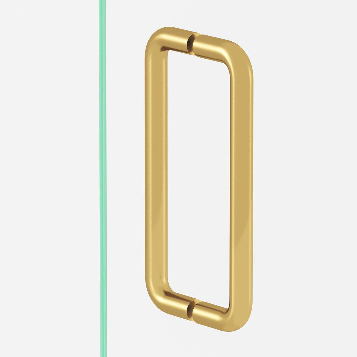 Colonial Bronze 222 Wire Pull, 2-1/2 in Projection - Back-to-Back Shower Door Pull Kit