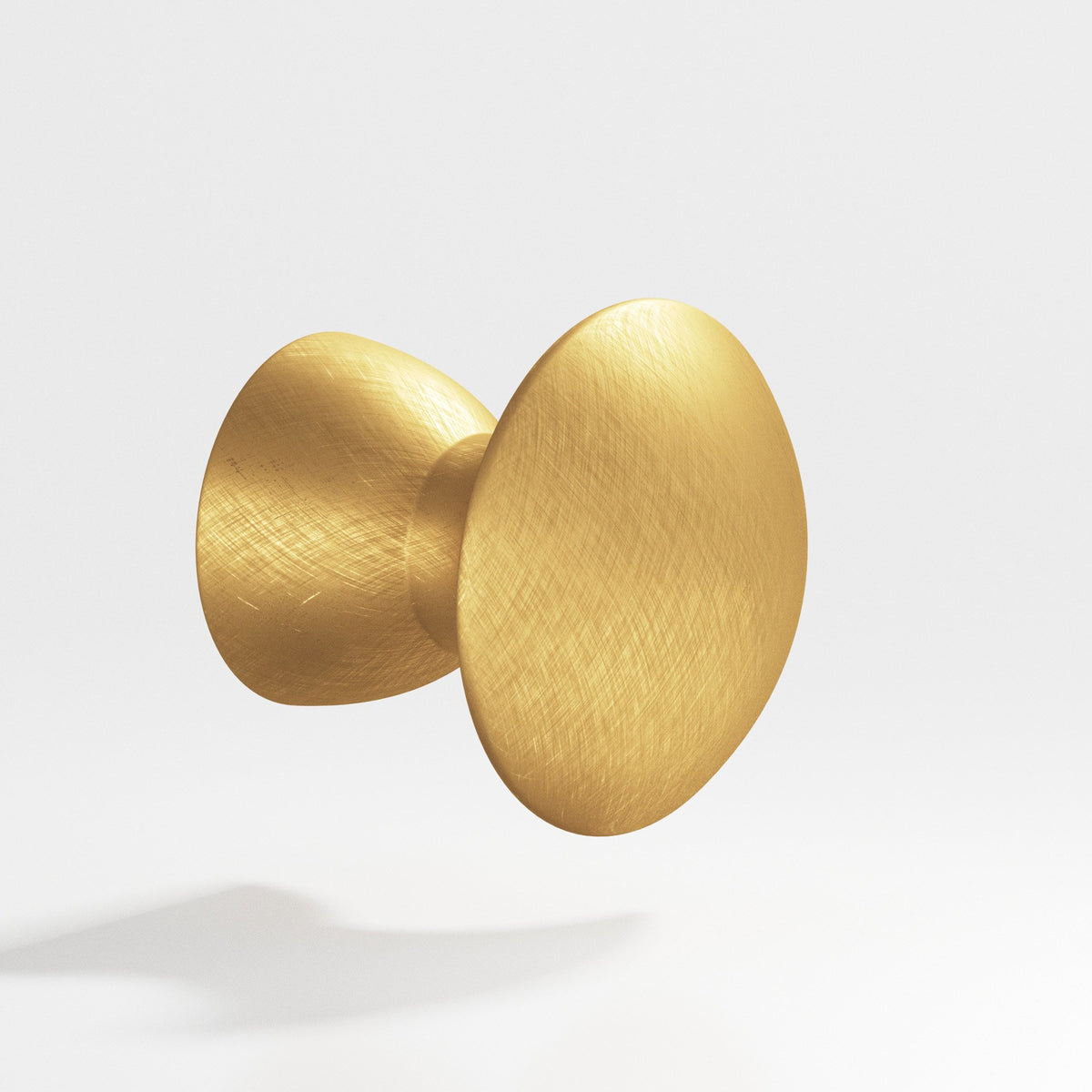 Colonial Bronze 117 Round Knob, 1 in Diameter x 1 in Projection - Weathered Brass
