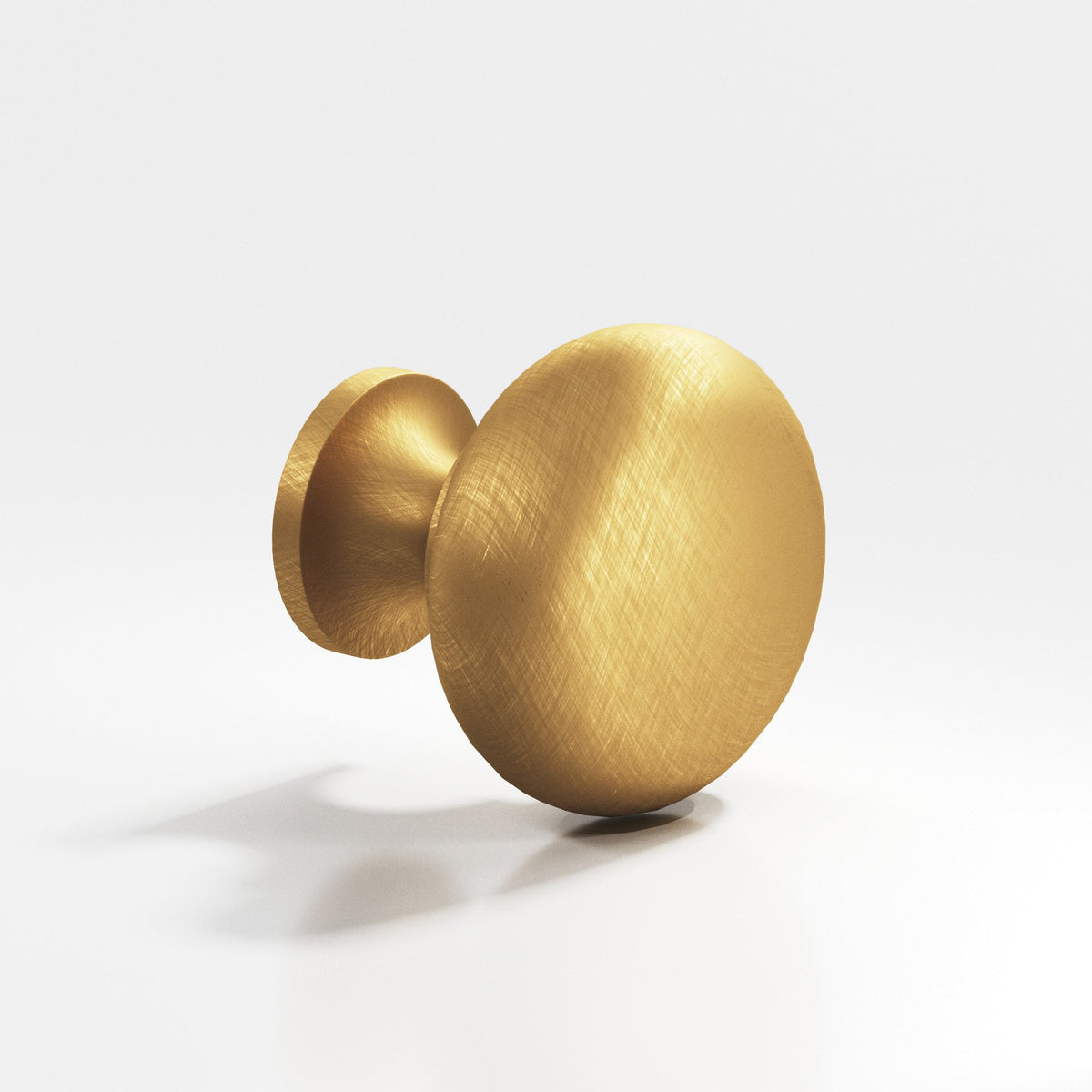 Colonial Bronze 192BB Classic Round Back-to-Back Shower Door Knob Kit, 1-1/4 in Diameter - Weathered Brass