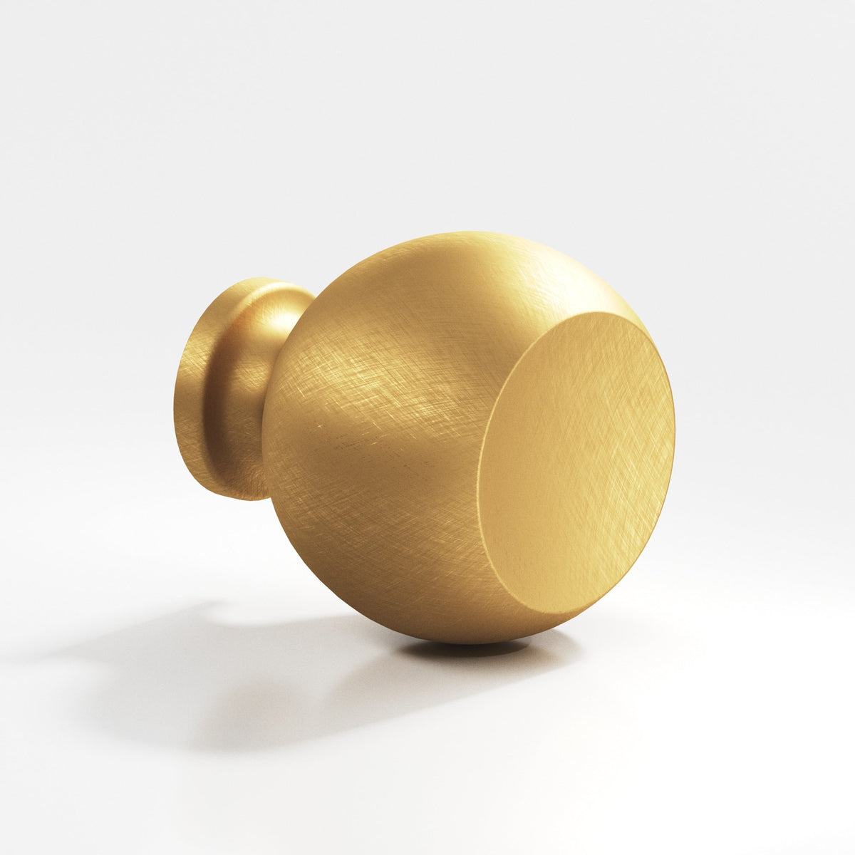 Colonial Bronze 183 Ball Knob, 1-1/4 in Diameter - Weathered Brass