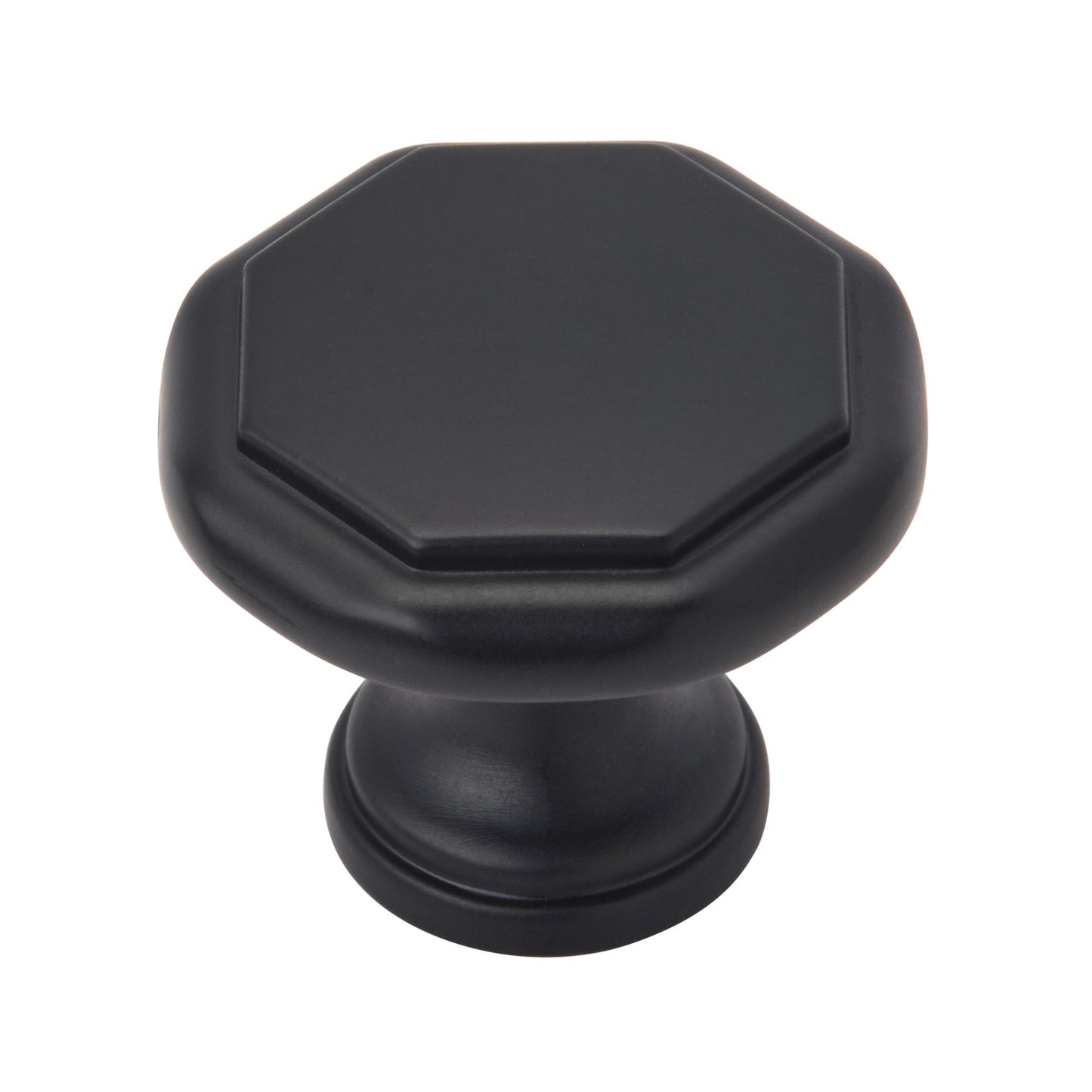 Amerock Torrance Knob - 1-3/16 inch (30mm) Length - Matte Black