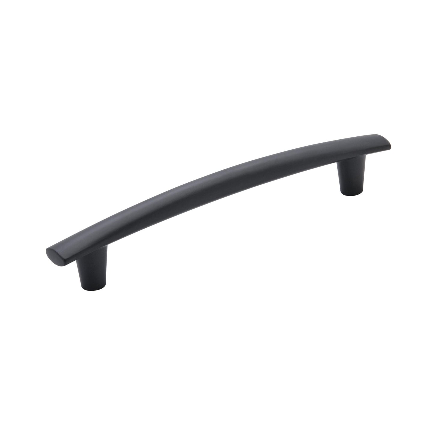 Amerock Willow Pull - 6-5/16 inch (160mm) CTC - Matte Black