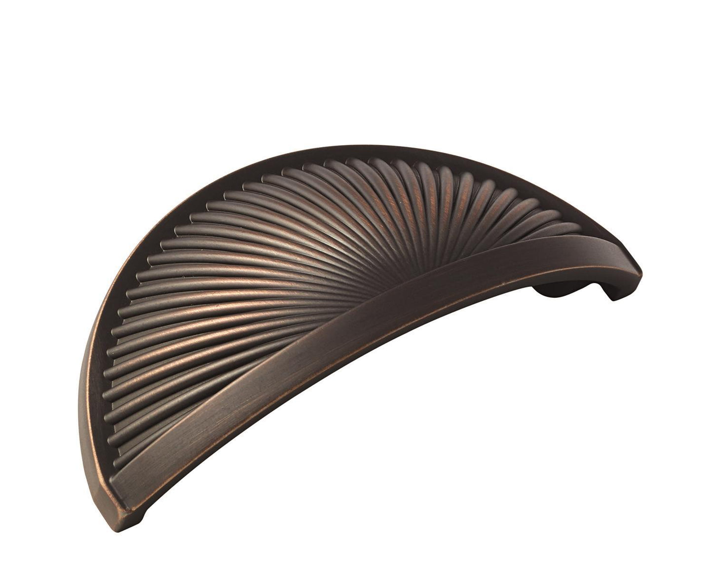 Amerock Sea Grass Cup Pull - 3 inch (76mm) CTC - Oil-Rubbed Bronze
