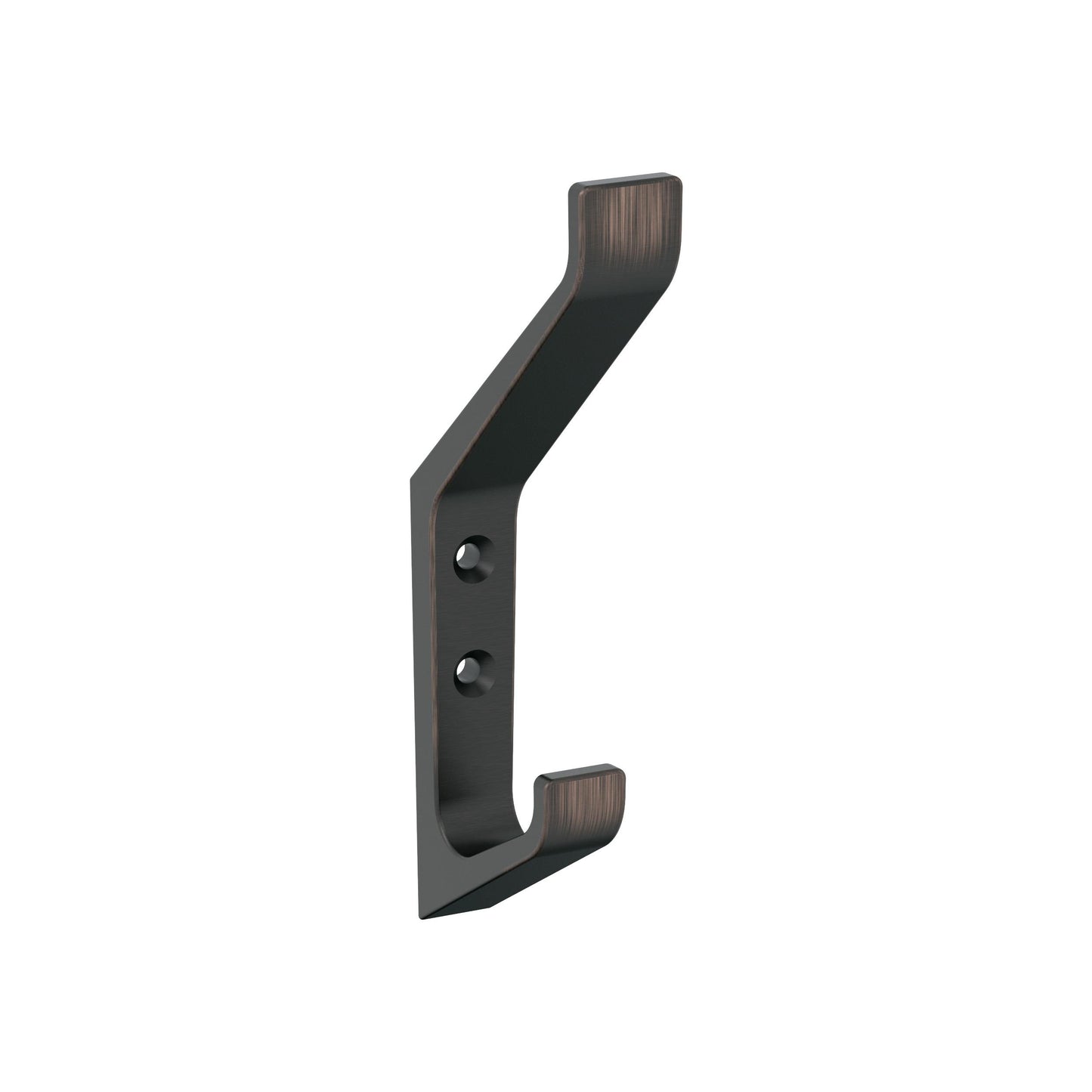 Amerock Emerge Decorative Hook - Double Prong - Oil-Rubbed Bronze