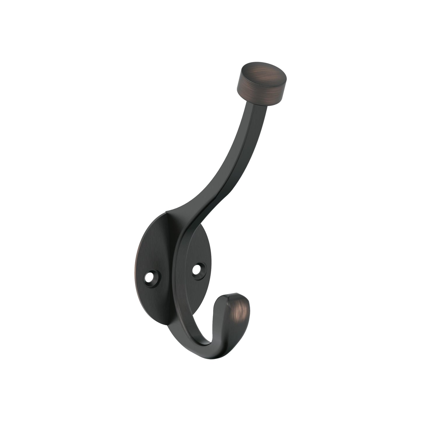 Amerock Adare Decorative Hook - Double Prong - Oil-Rubbed Bronze