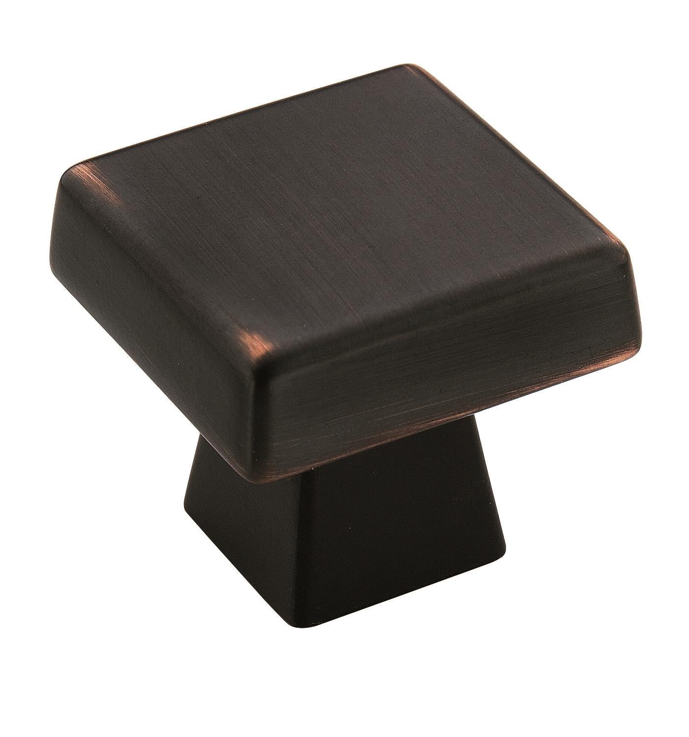 Amerock Blackrock Knob - 1-1/2 inch (38mm) Length - Oil-Rubbed Bronze