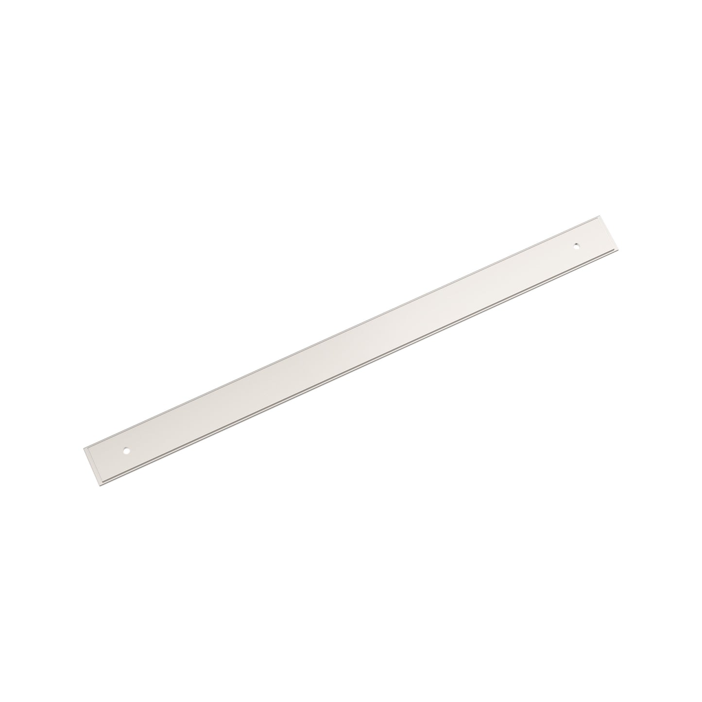 Amerock Maymont Backplate - 12-5/8 inch (320mm) CTC - Polished Nickel