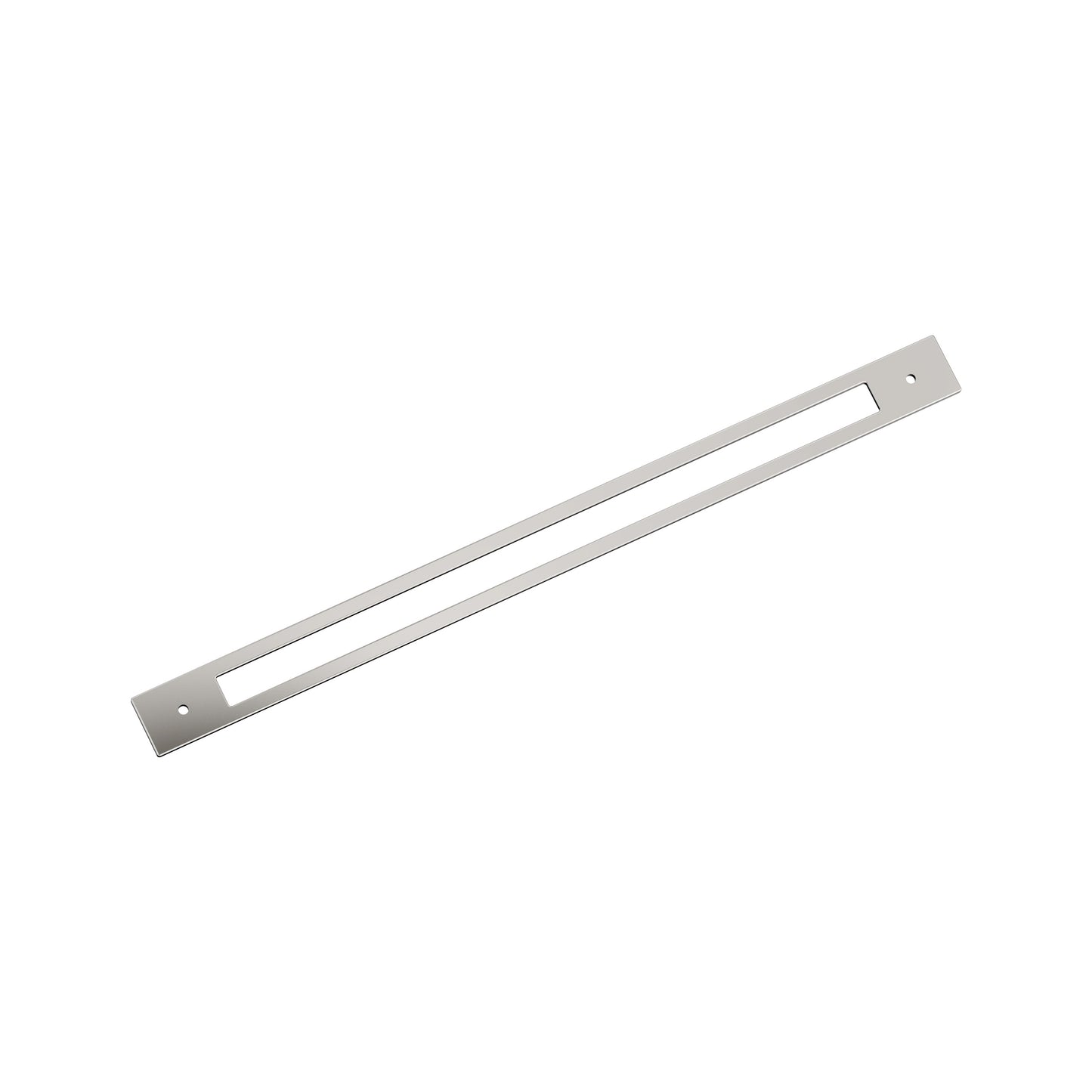Amerock Medora Backplate - 18 inch (457mm) CTC - Polished Nickel