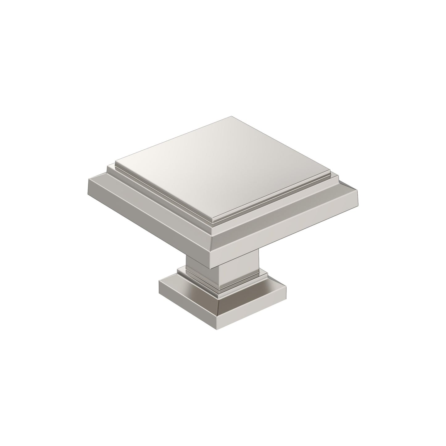 Amerock Appoint Knob - 1-1/4 inch (32mm) Length - Polished Nickel