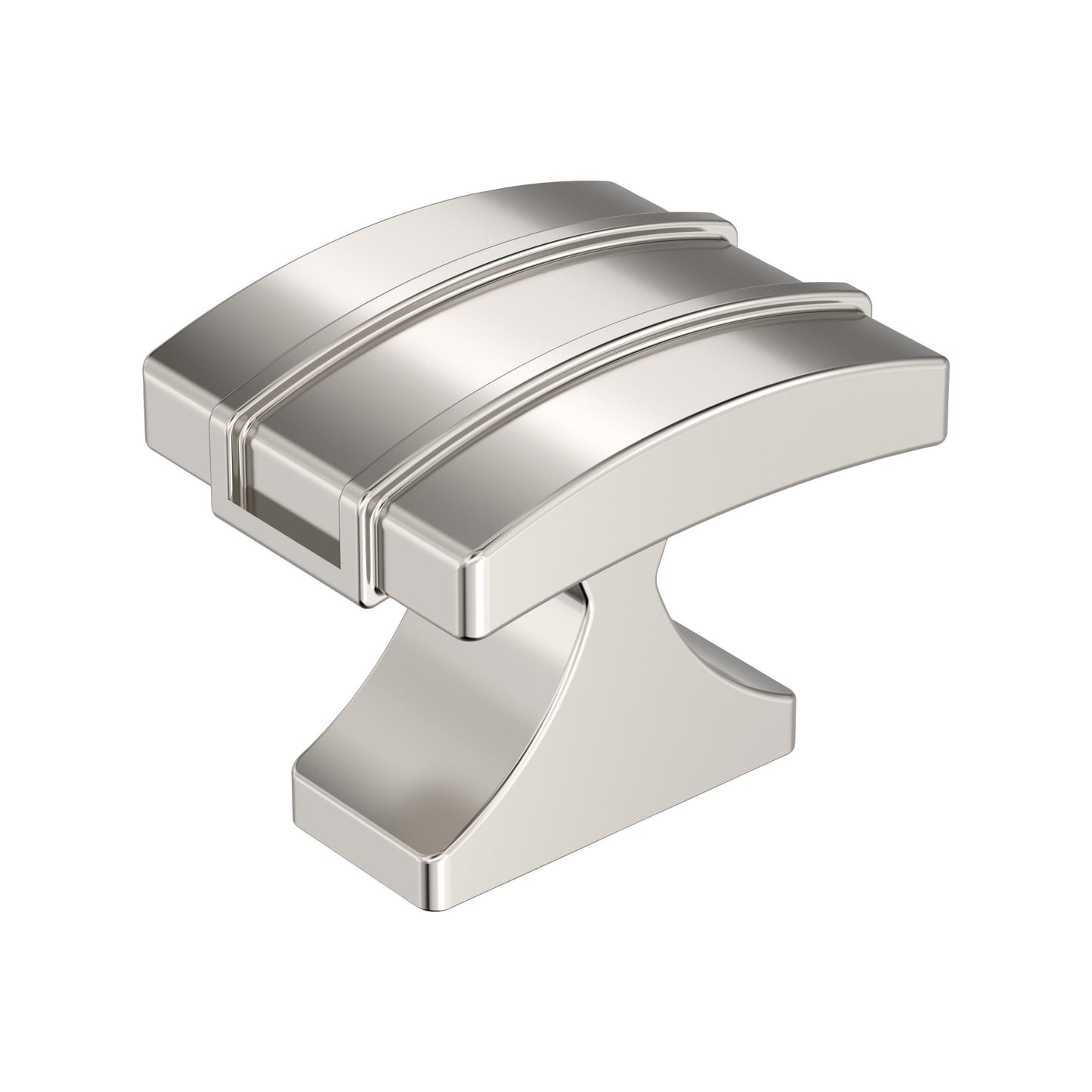 Amerock Davenport Knob - 1-1/2 inch (38mm) Length - Polished Nickel