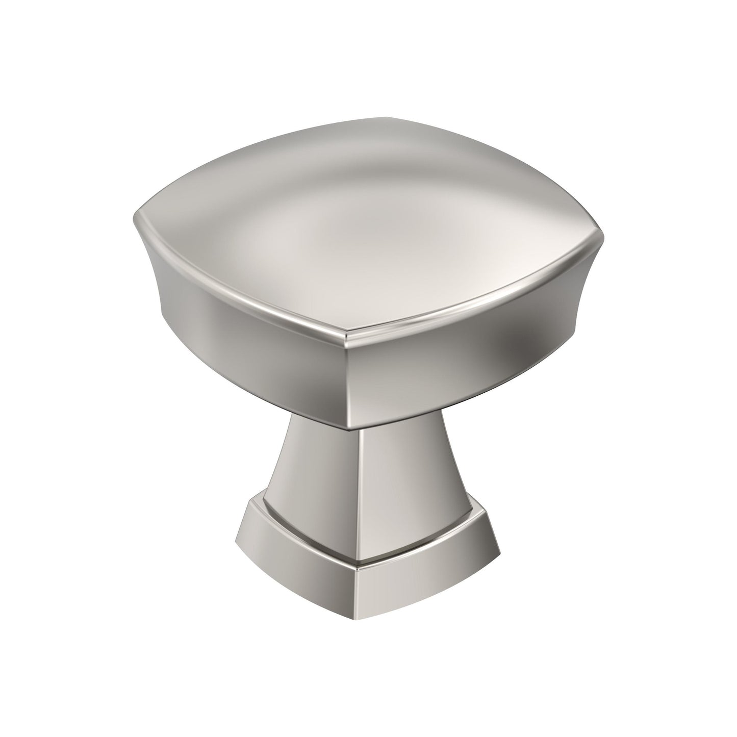 Amerock Stature Knob - 1-1/4 inch (32mm) Length - Polished Nickel