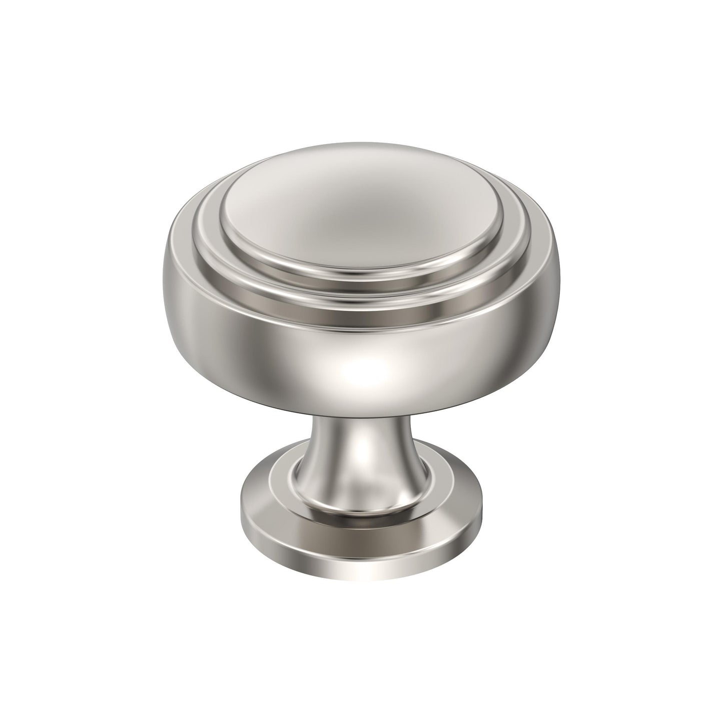 Amerock Winsome Knob - 1-1/4 inch (32mm) Diameter - Polished Nickel