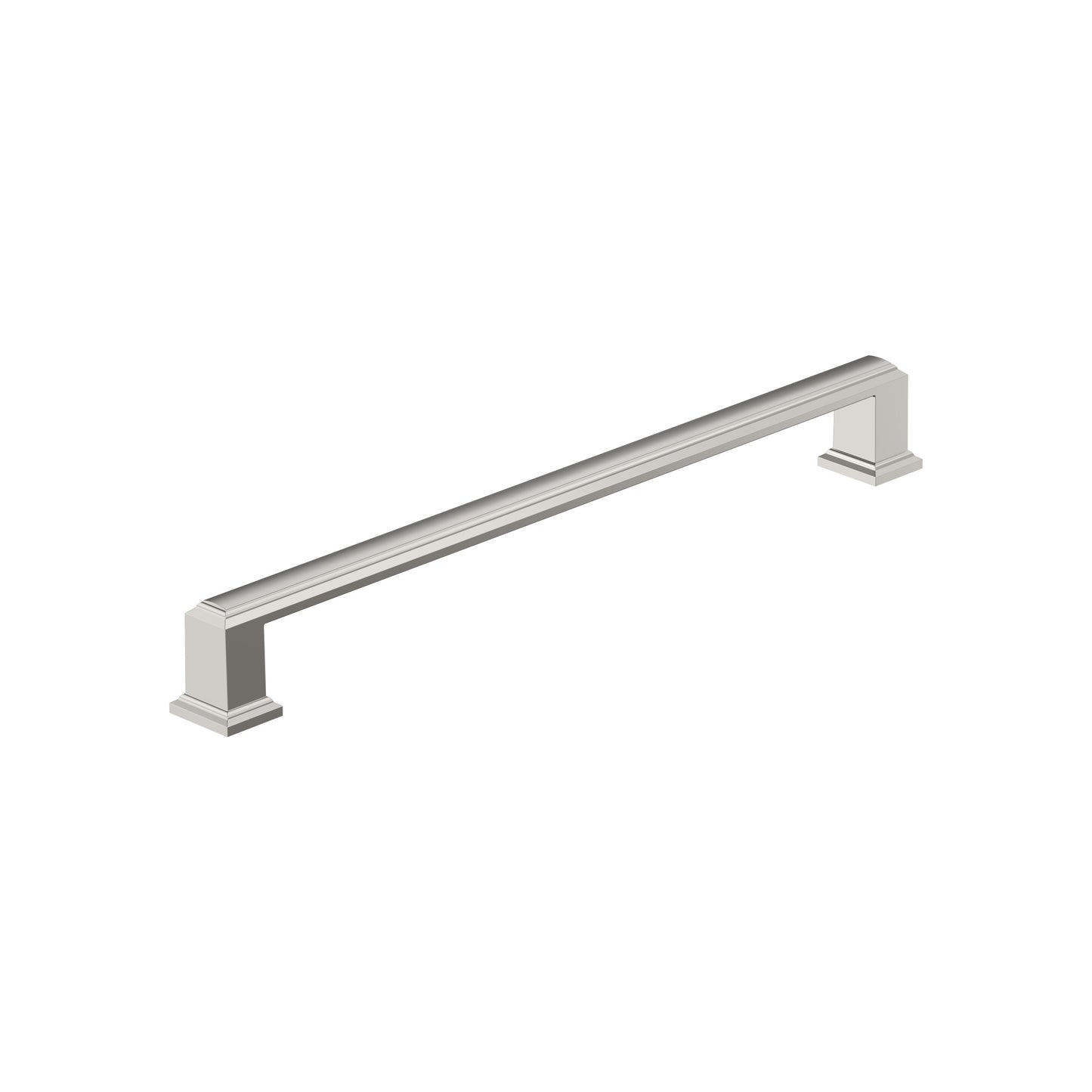 Amerock Appoint Pull - 8-13/16 inch (224mm) CTC - Polished Nickel