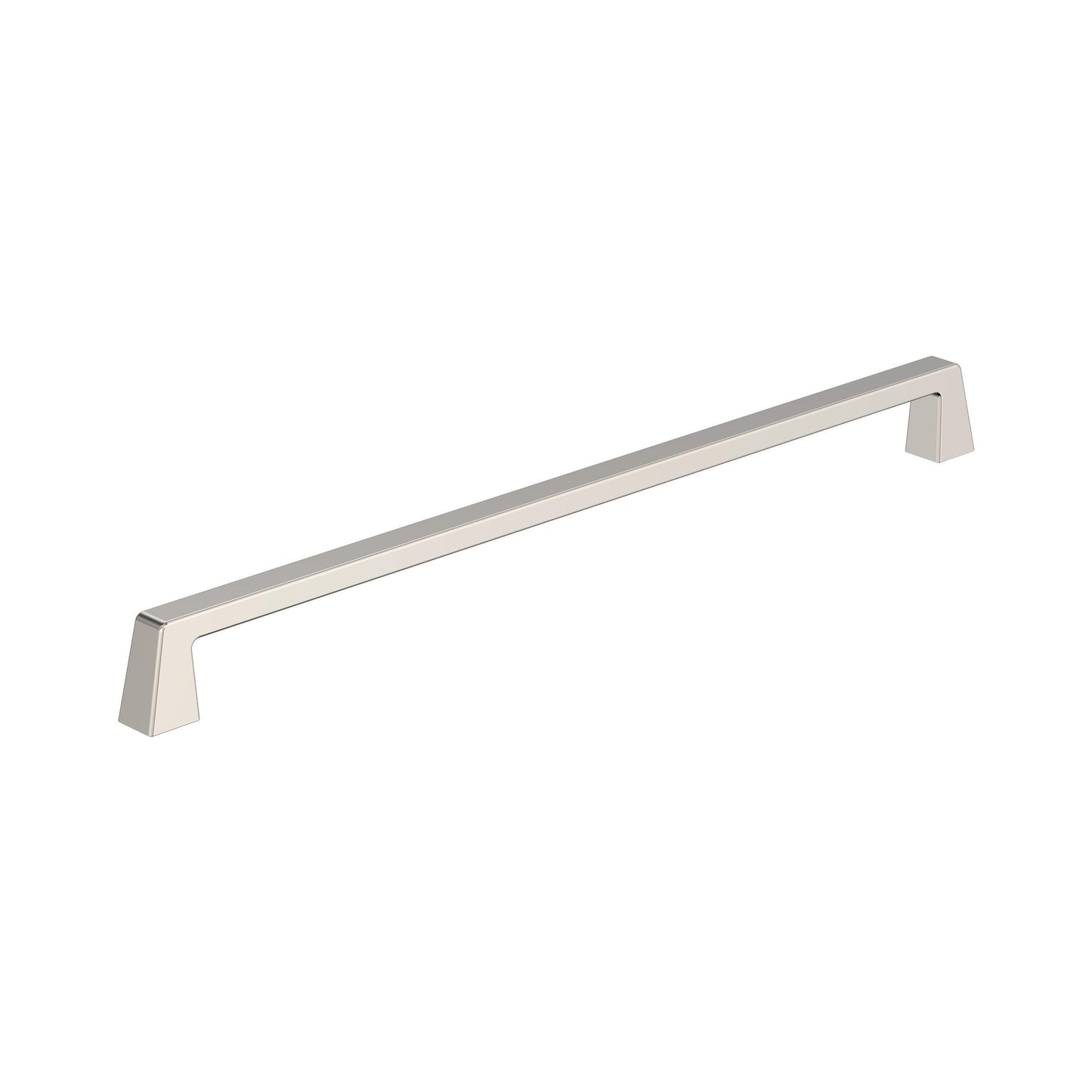 Amerock Blackrock Pull - 12-5/8 inch (320mm) CTC - Polished Nickel