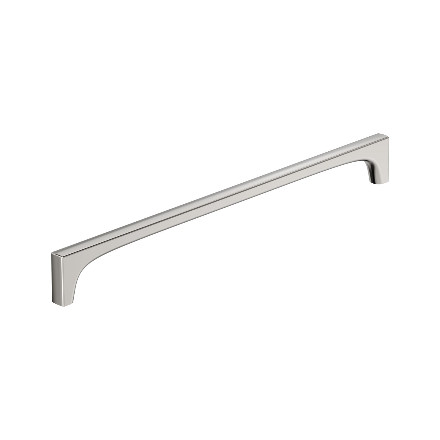 Amerock Merced Pull - 12-5/8 inch (320mm) CTC - Polished Nickel