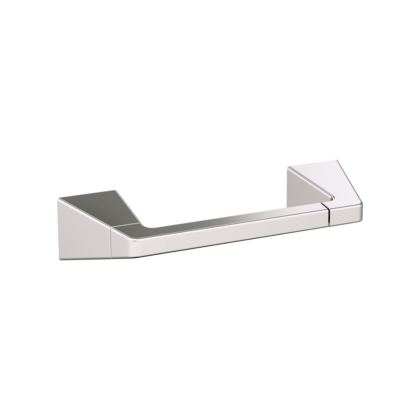 Amerock Blackrock Tissue Holder - Pivoting Double Post - Polished Nickel