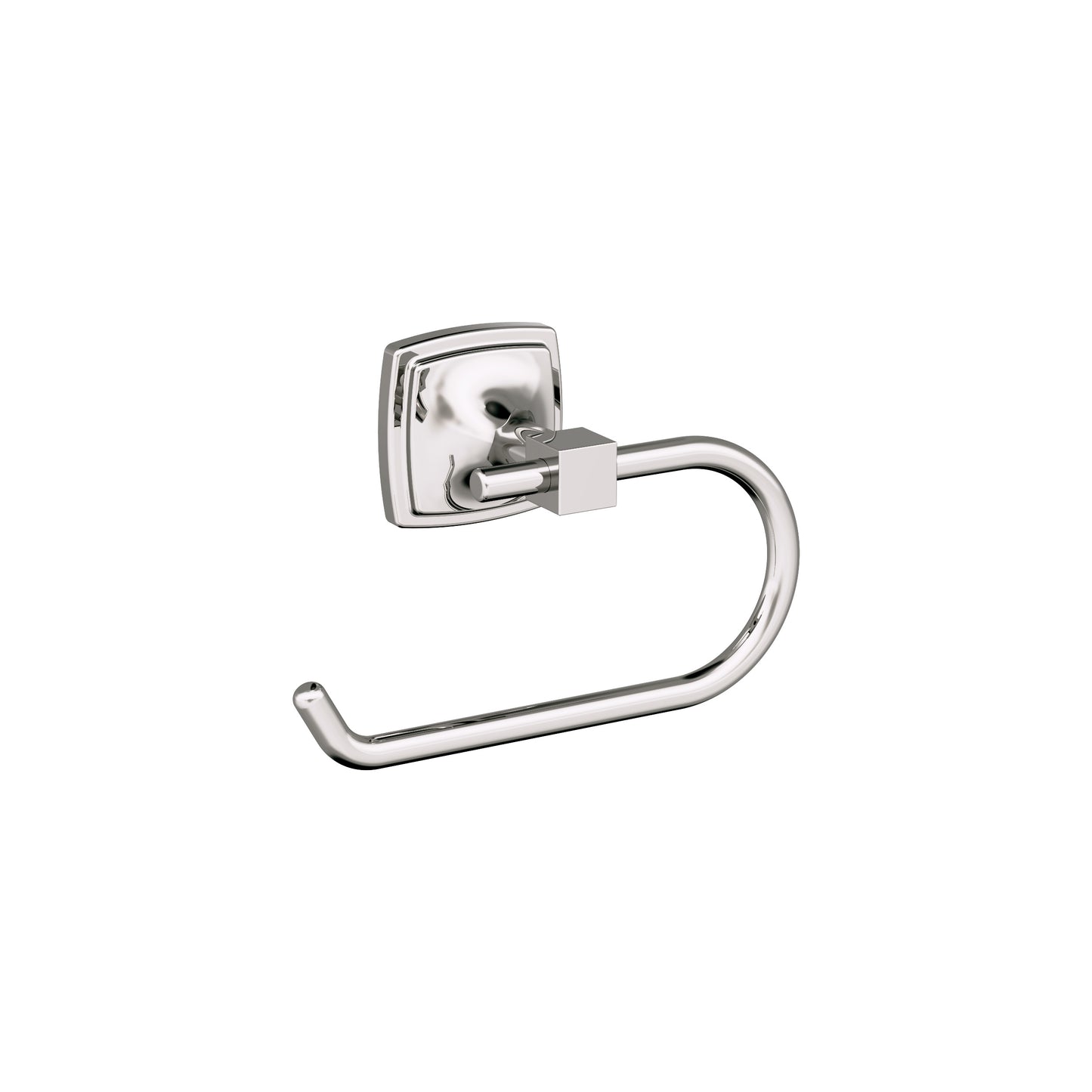 Amerock Stature Tissue Holder - Single Post - Polished Nickel