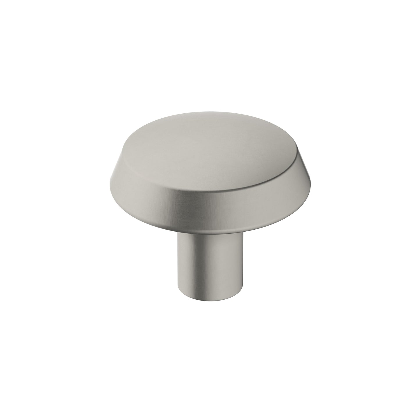 Amerock Premise Knob - 1-1/4 inch (32mm) Diameter - Satin Nickel