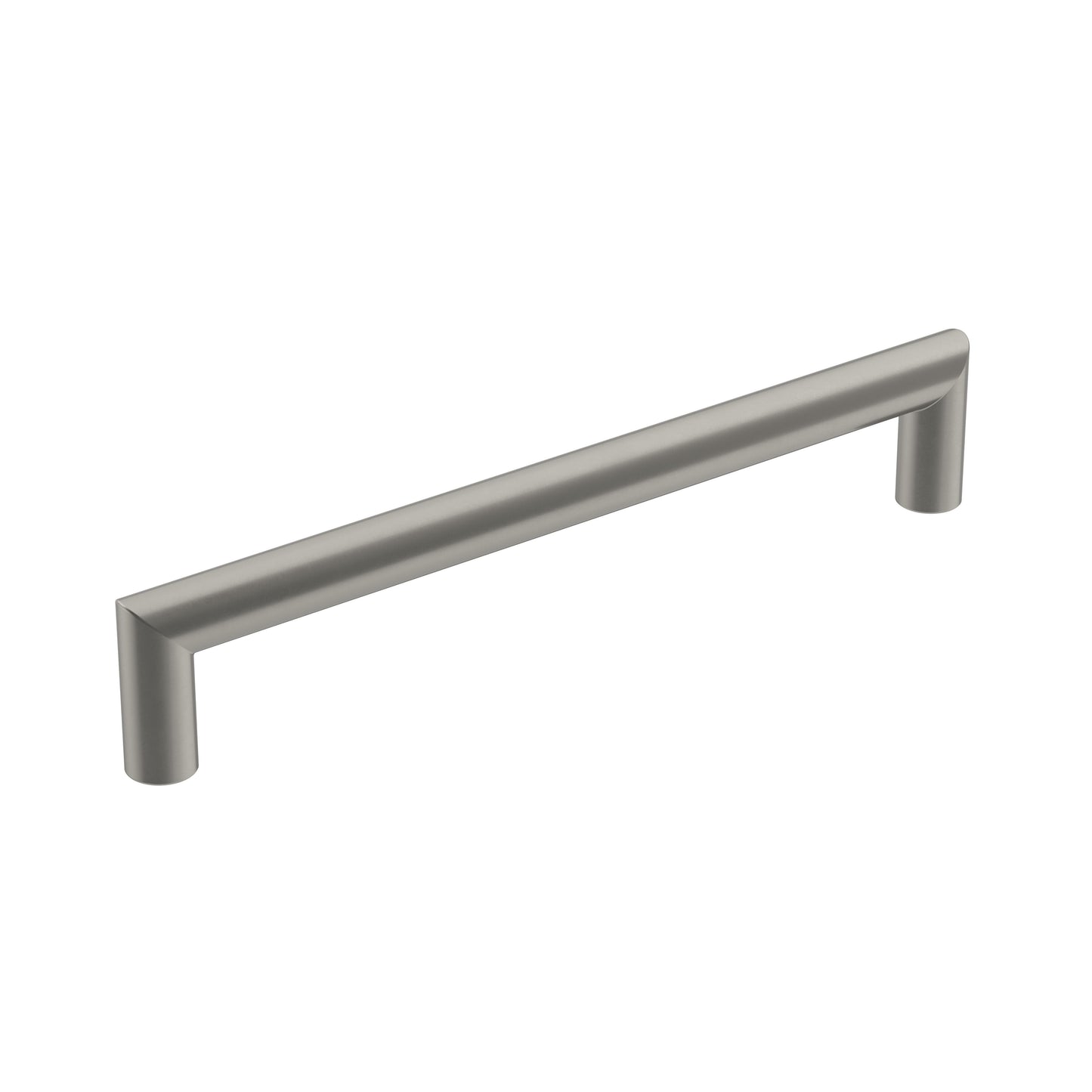Amerock Revolve Pull - 6-5/16 inch (160mm) CTC - Satin Nickel
