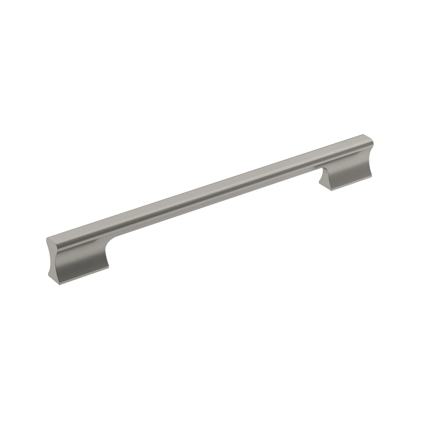Amerock Status Pull - 8-13/16 inch (224mm) CTC - Satin Nickel