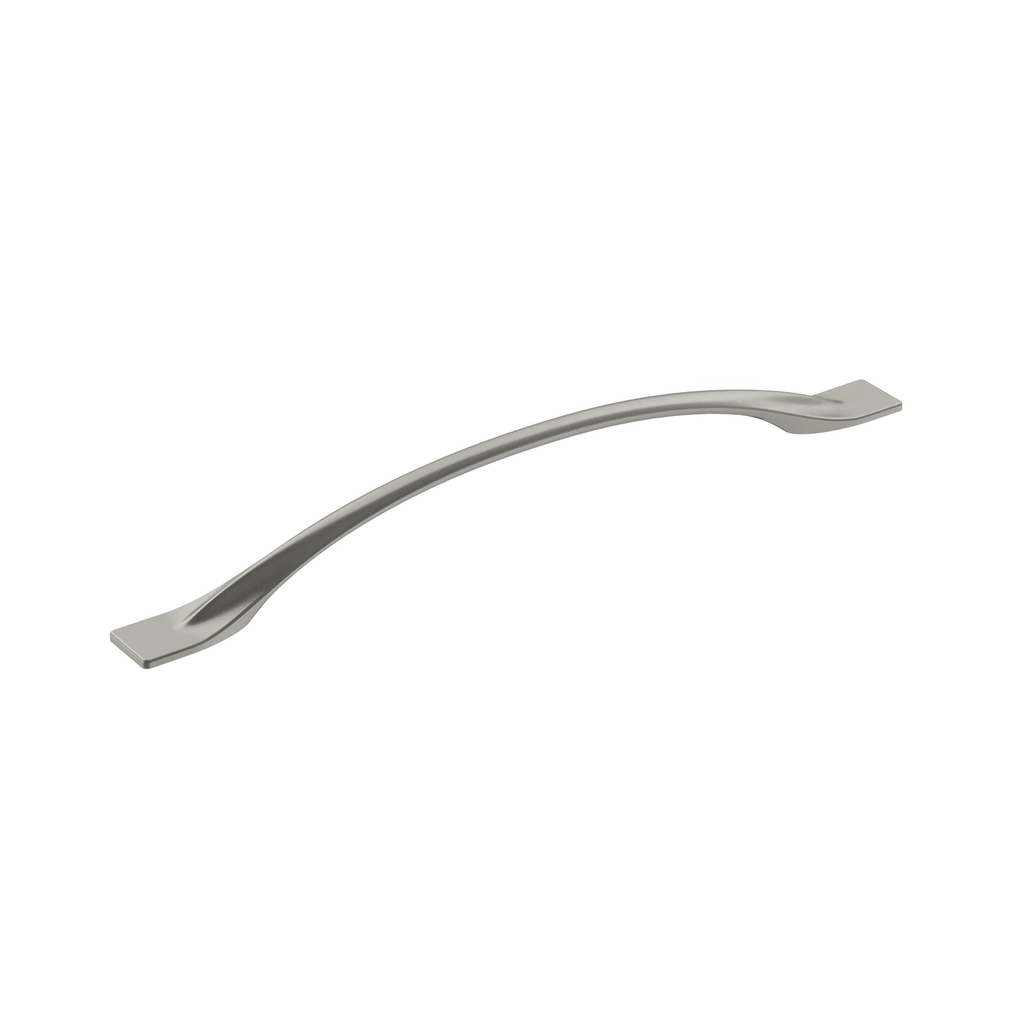 Amerock Uprise Pull - 8-13/16 inch (224mm) CTC - Satin Nickel