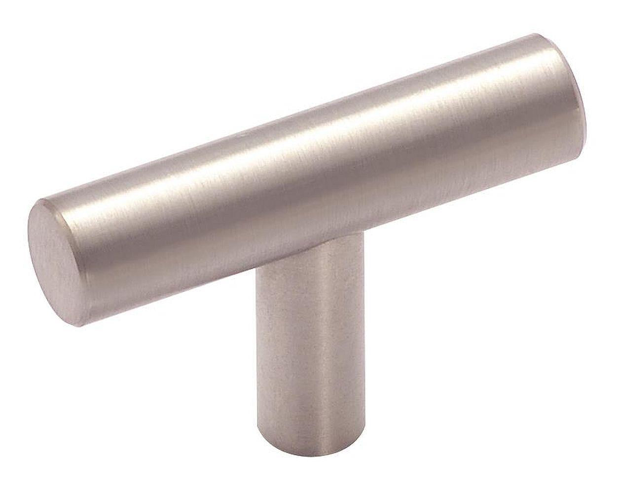 Amerock Bar Pulls Knob - 1-15/16 inch (49mm) Length - Stainless Steel