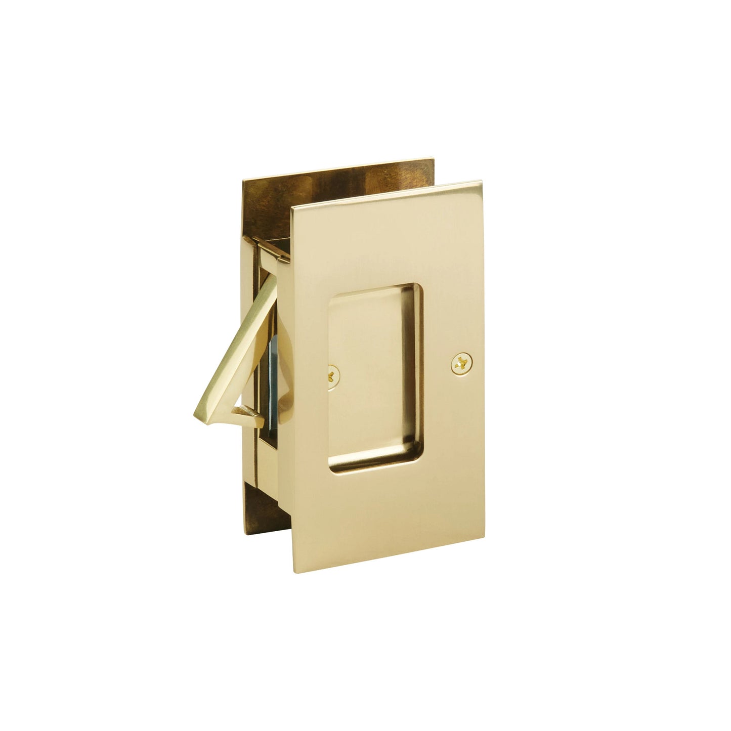 Modern Rectangular Pocket Door Lock