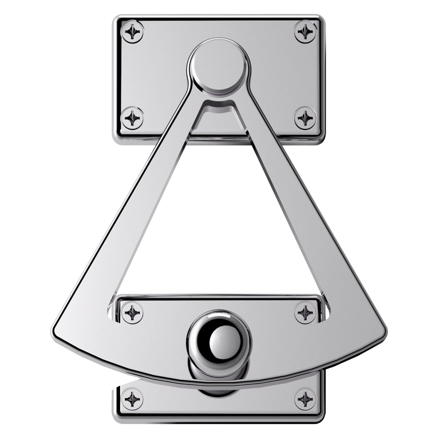 Baldwin Dutch Door Quadrant in Polished Chrome
