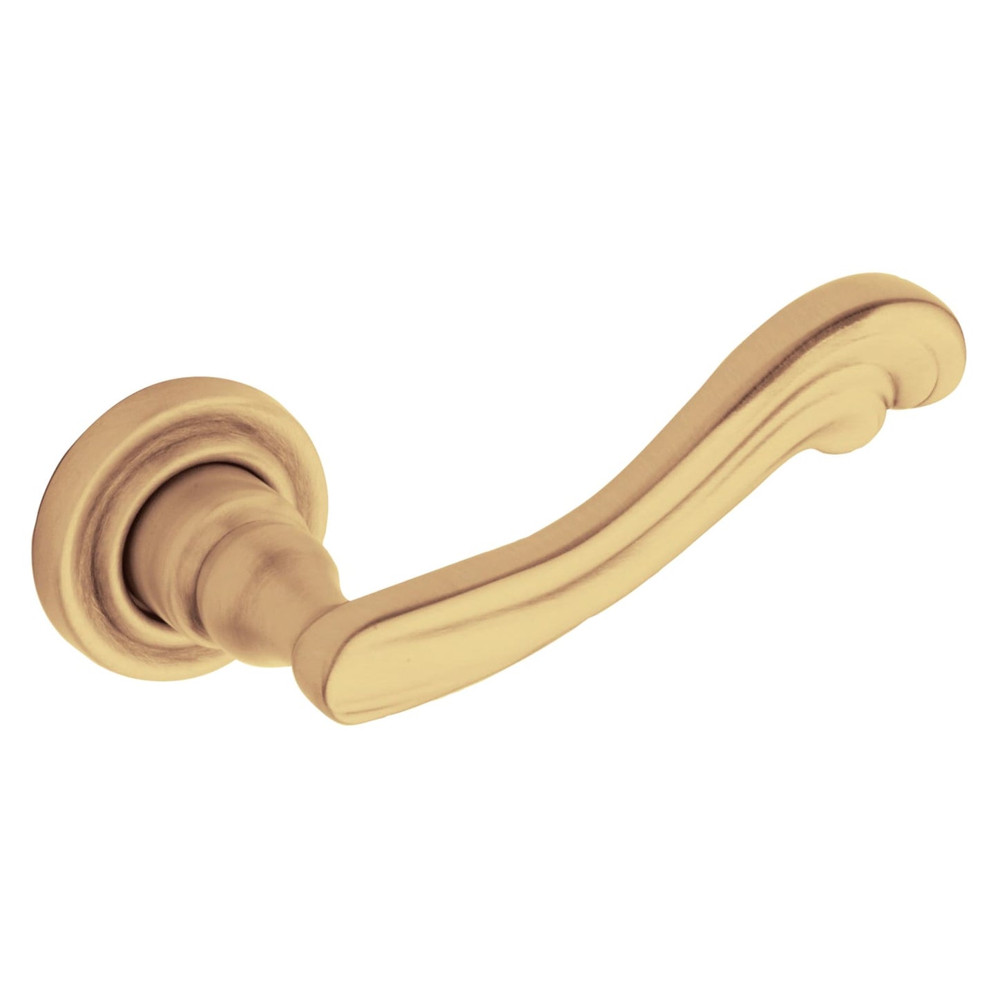 Baldwin Estate 5108 Lever Set in Vintage Brass