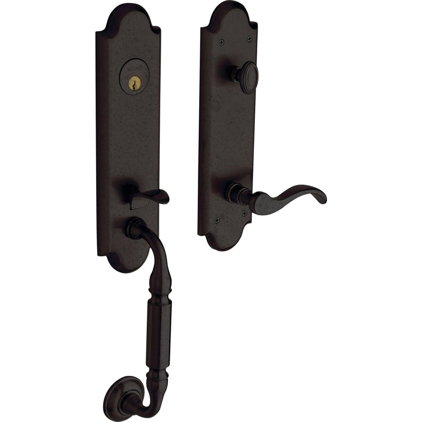 Baldwin Estate 85350 Manchester 3/4 Escutcheon Handleset