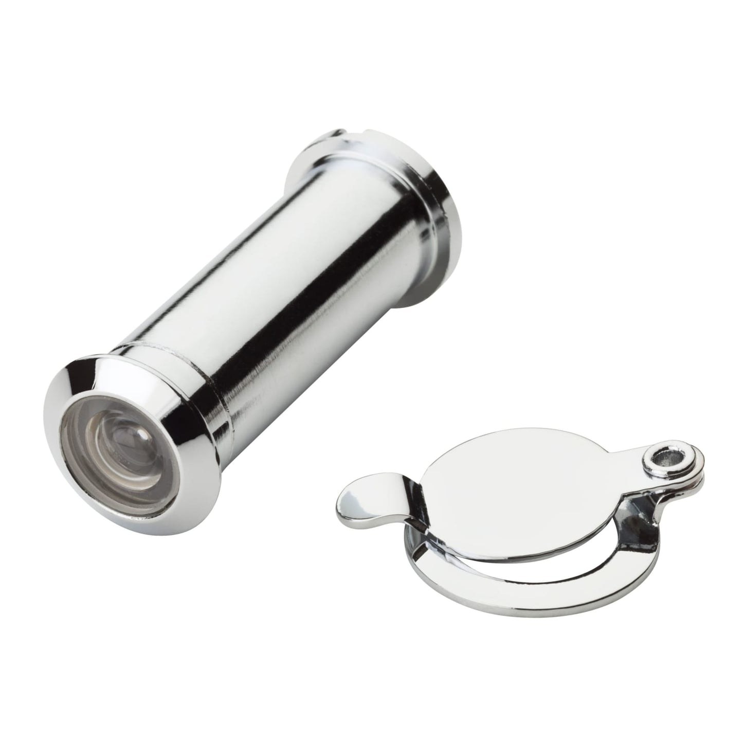 Baldwin Observ-O-Scope, Doors Under 2-1/4" in Polished Chrome