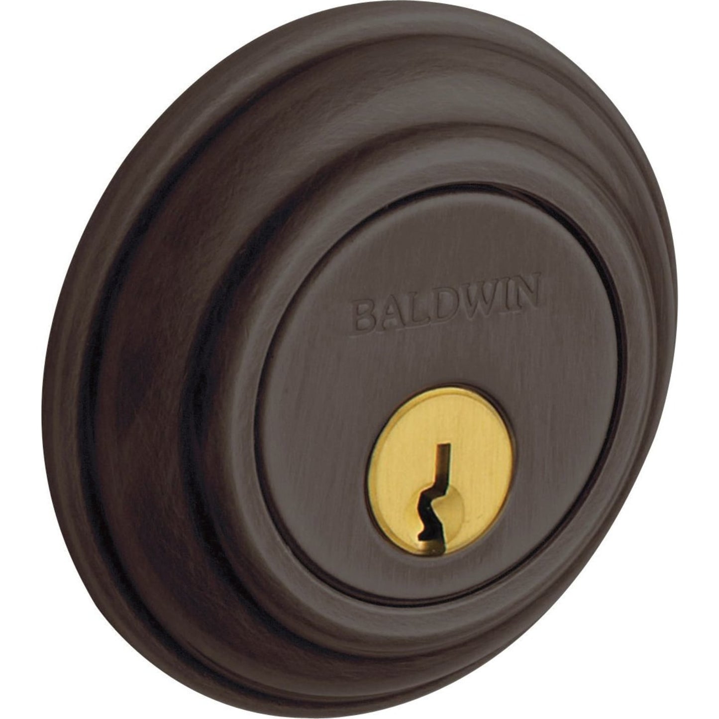 Baldwin Estate 8231 Baltimore Traditional Deadbolt, Single Cylinder in Venetian Bronze
