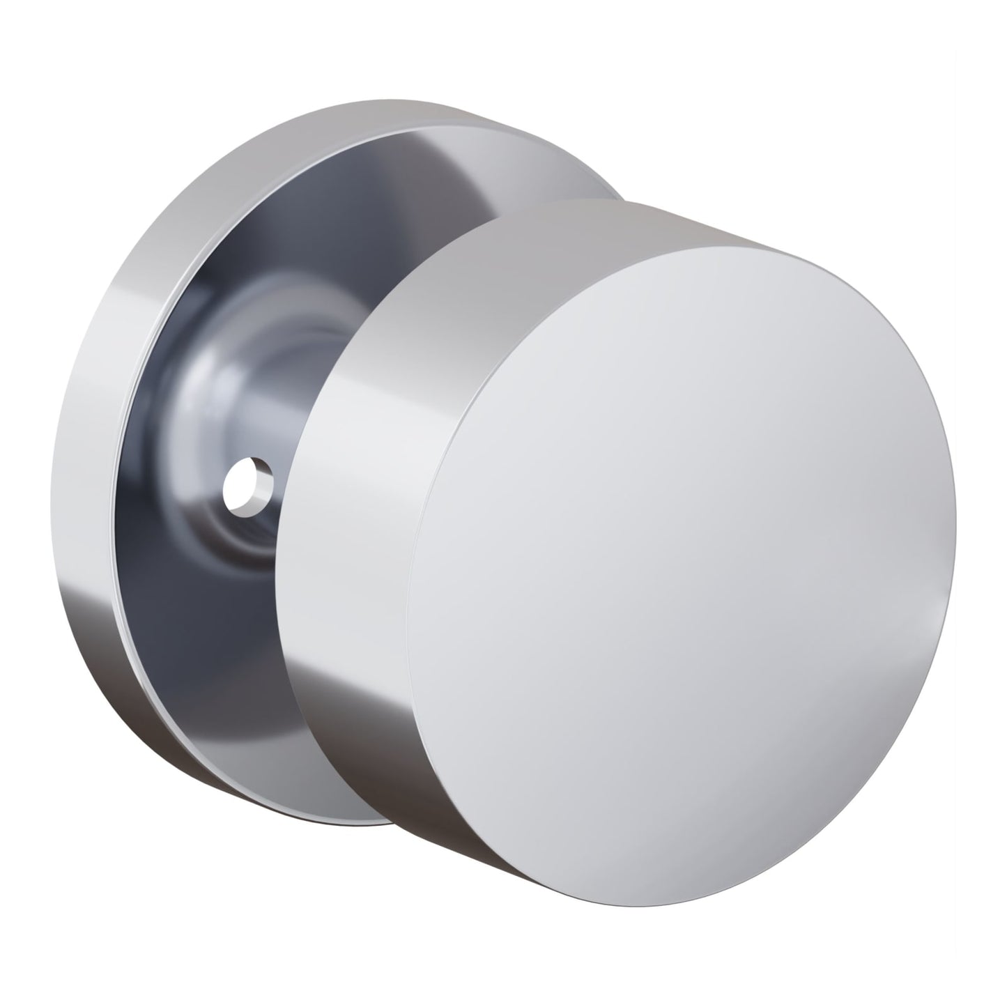 Baldwin Estate 5079 Minneapolis (2-3/8") Knob Set in Polished Chrome