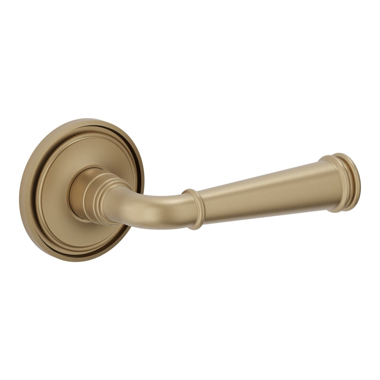 Baldwin Estate L033 Briarcrest Lever Set in Vintage Brass