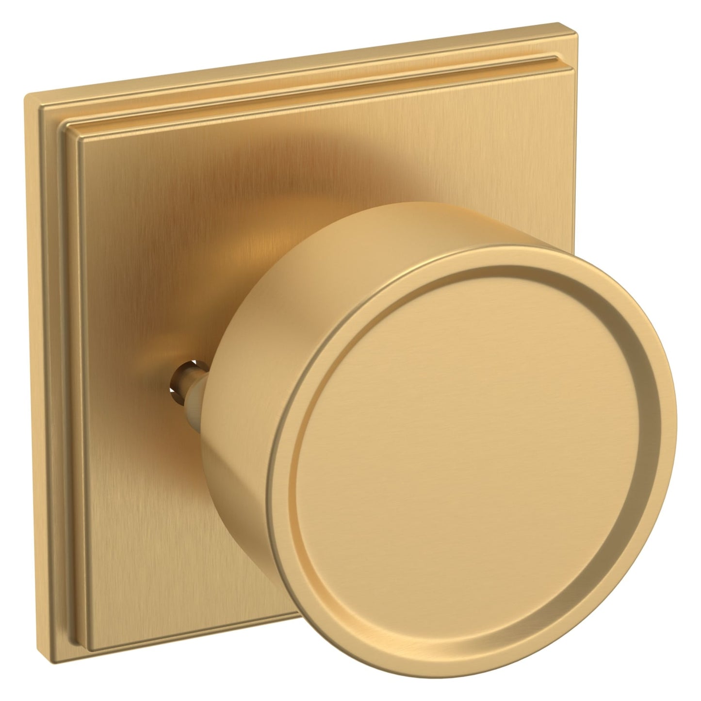 Baldwin Estate K007 Hollywood Hills Knob Set in Vintage Brass