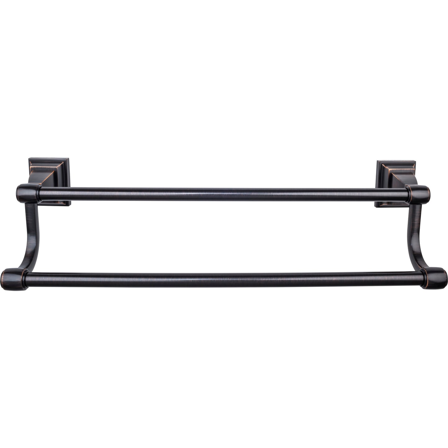Top Knobs Stratton Bath Double Wall Mounted Towel Bar